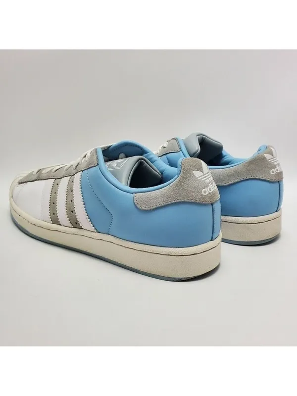 Adidas Originals The Brand With The Three Stripes Blue White Gray Sneakers 9.5 - Image 12
