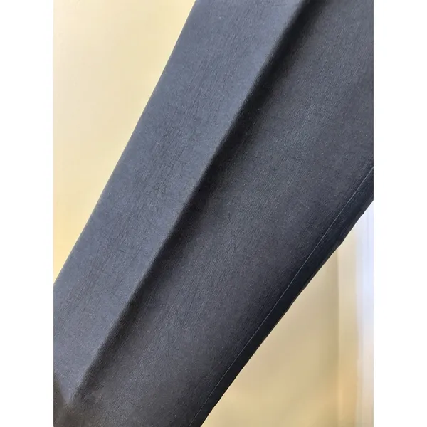 100% Silk Black Trouser Pants Size 10 Contemporary Minimalist Quiet Luxury - Image 7