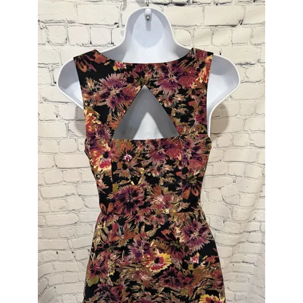 Jack by BB Dakota Tyrian Sheath Floral Sleeveless Dress Size 2 - Image 6