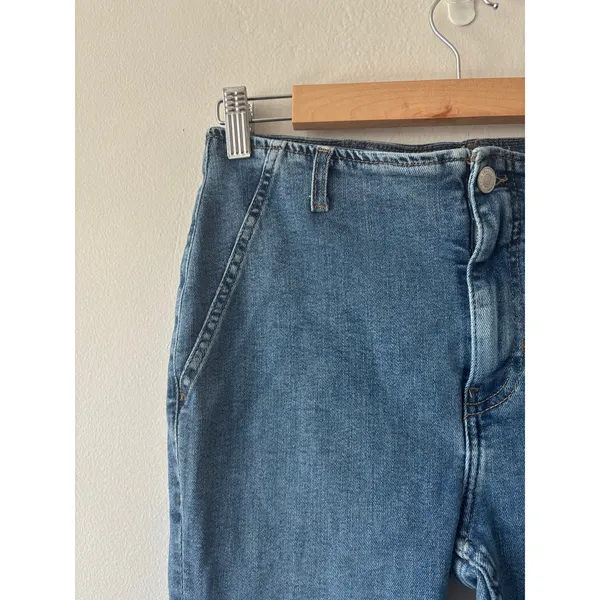 Free People Level Up Slit Bootcut Jeans Sz 28 - Image 7
