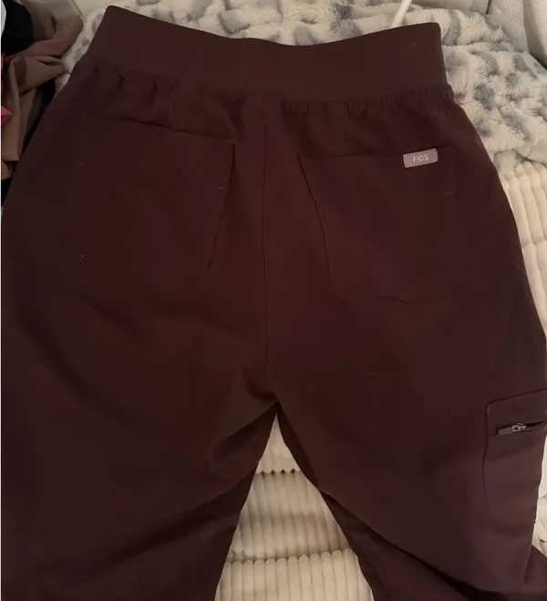 Espresso FIGS Scrub Pants High-Waisted Zamora Jogger - Image 5
