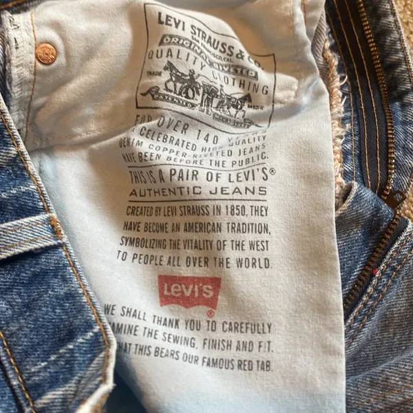 Levi’s the vintage twin denim skirt - Image 4