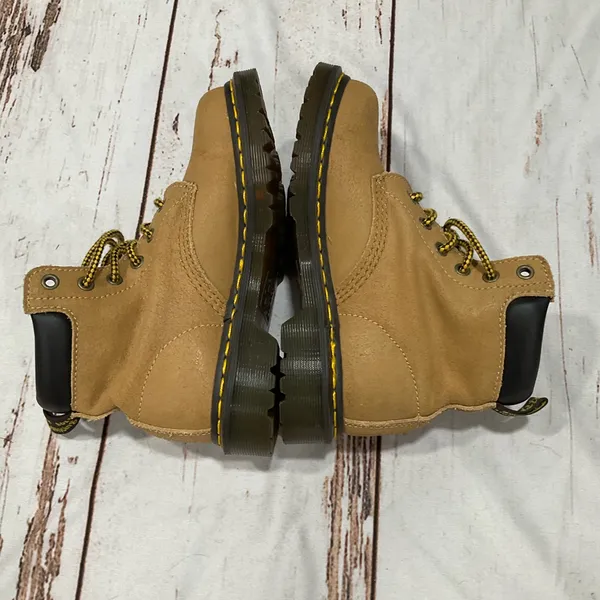 Womans Dr.‎ Martens 939 Greasy Suede Tan Boots - Image 6