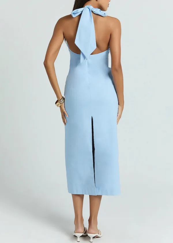 Showpo Light Blue Dress - Image 3