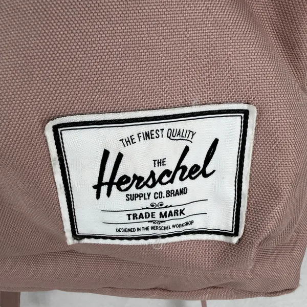 Herschel Backpack Dusty Rose Mauve Classic Logo School Travel Bag Everyday - Image 3