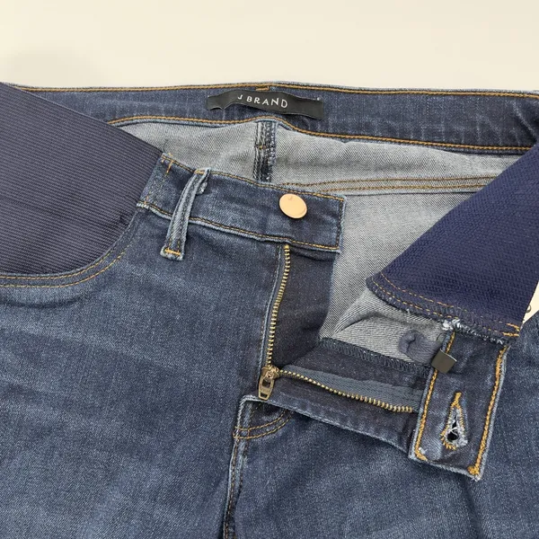 J Brand Mama J Skinny Maternity Jeans Women 26 Fleeting Stretch Minimalist Chic‎ - Image 7
