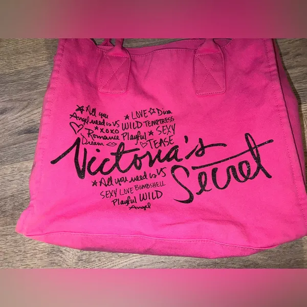 Victoria’s Secret Early 2000’s Medium canvas Tote Bag - Image 2