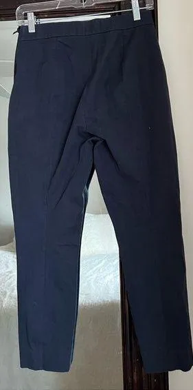 Everlane Navy The Curvy Side Zip Pants - Image 2