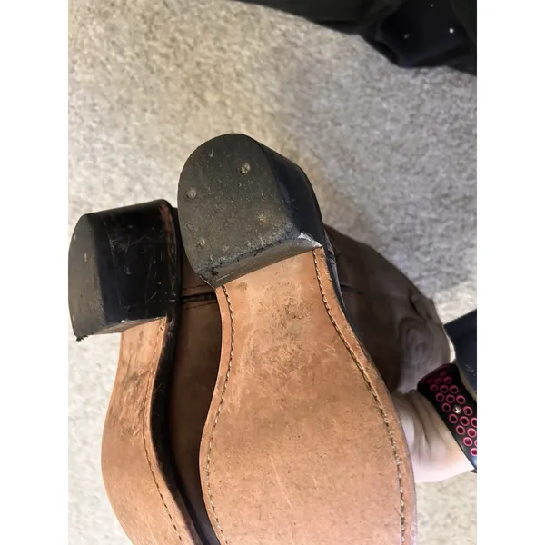Cody James Boots‎ Womens 6D Western MidCalf Heels Pull On 03142022 Brown Leather - Image 6