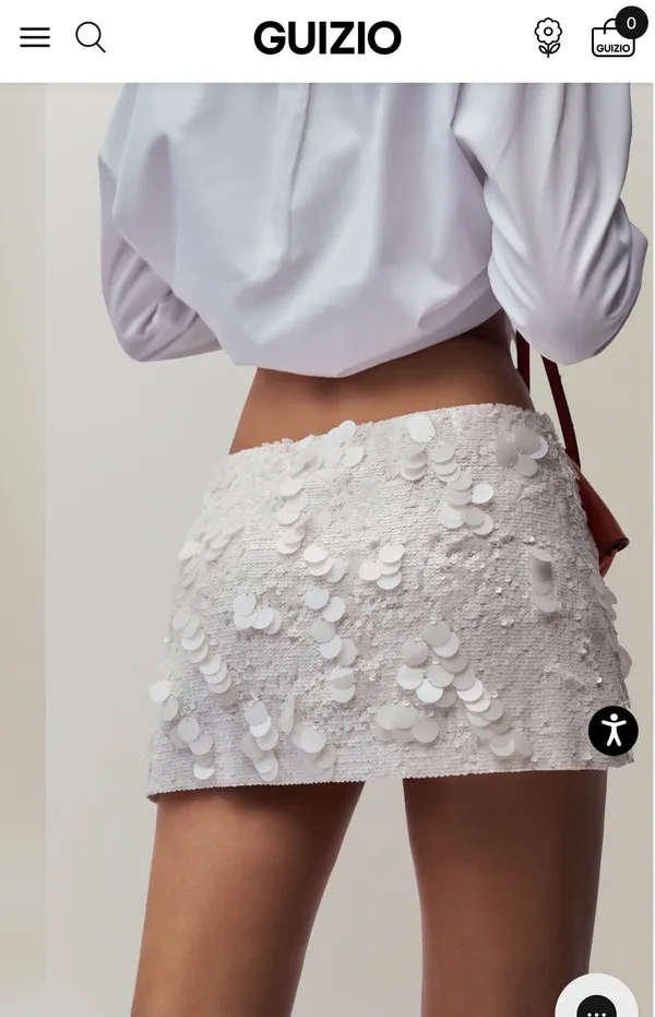 Danielle Guizio Skirt Mini - Image 2