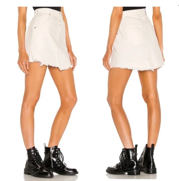 Free People Brea Cutoff Skirt - Image 5