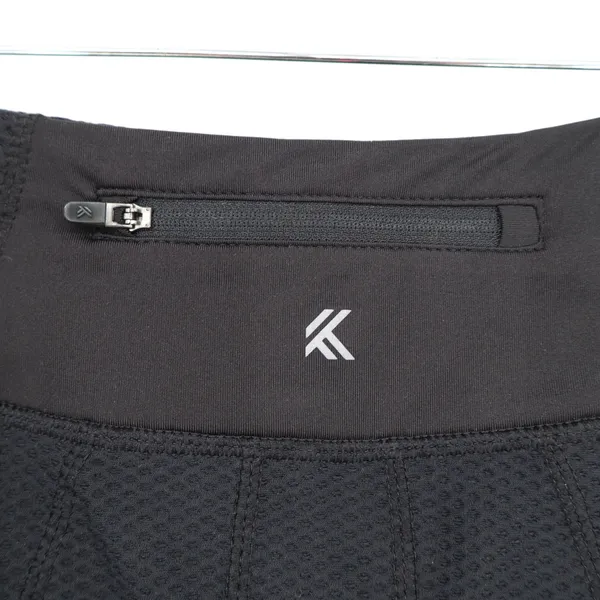Kyodan Black Textured Honeycomb Athletic Skort Zipper Pocket XS BKA73 - Image 4
