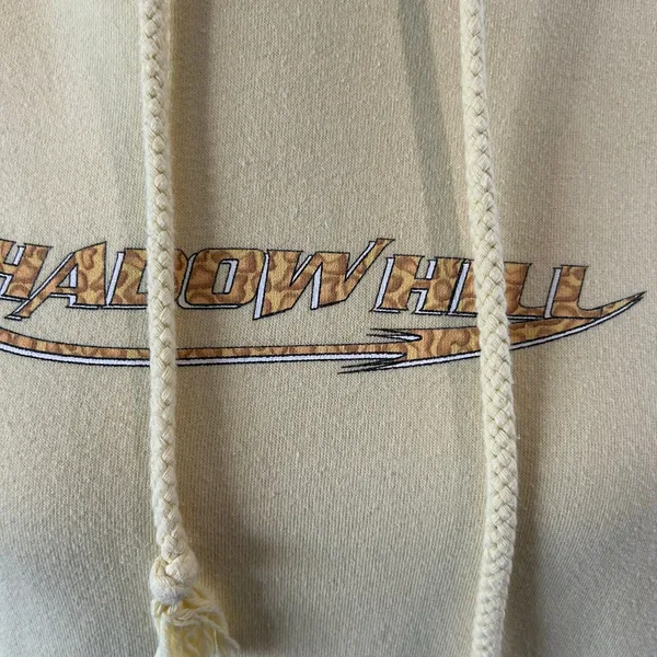 Shadow Hill USA Soft Yellow Pullover Hoodie Loungewear Athleisure Size S - Image 2
