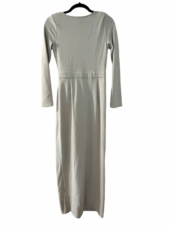 NWT KITTENISH Faye Crossover Wrap Sage Green Maxi Dress Sz S - Image 3