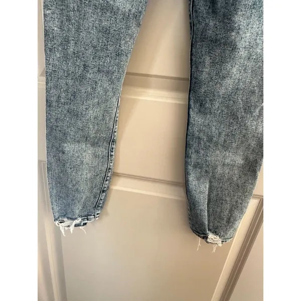 Abercrombie & Fitch Cross Band Waisted Super Skinny Ankle Women's 26 2R - Image 11