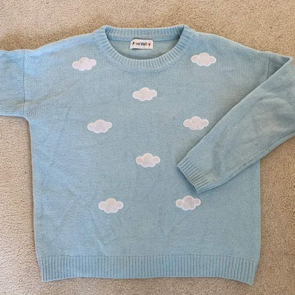 Cloud Sweater Blue - Image 2