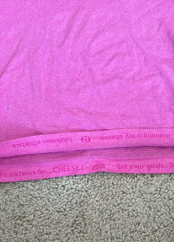 Lululemon Pink Racerback  Tank - Image 3