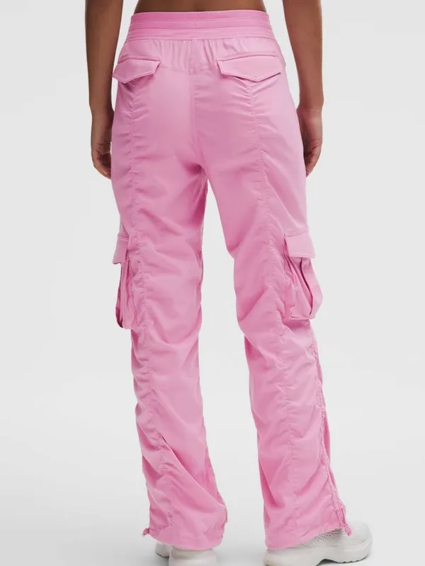 Lululemon Dance Studio Relaxed-Fit Mia-Rise Cargo Pant Pink Frosting Size XS - Image 2