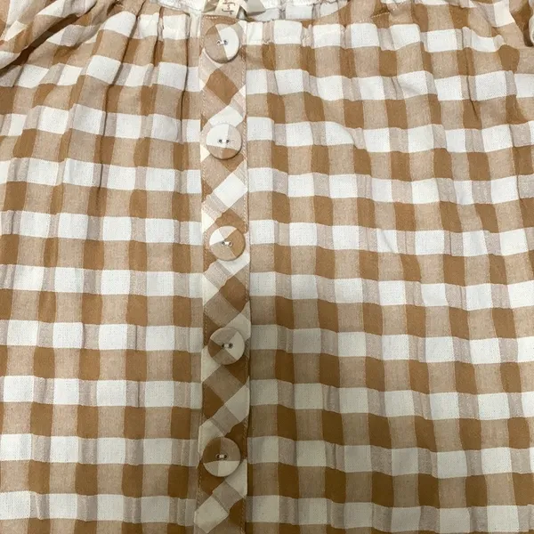 MATILDA Jane Gingham Top size SMALL - Image 3