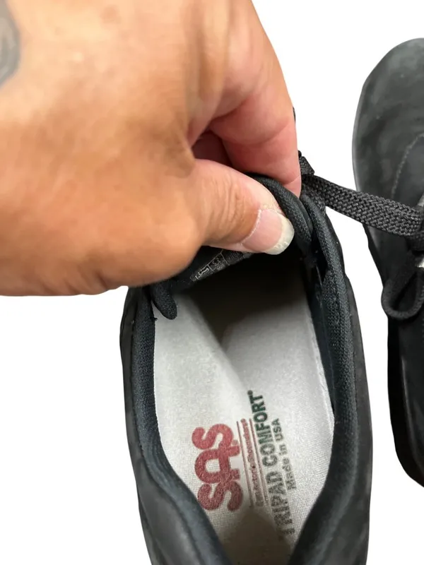 SAS Tripad wms black leather casual walking comfort shoes sz 9M SKU 10-659 - Image 8