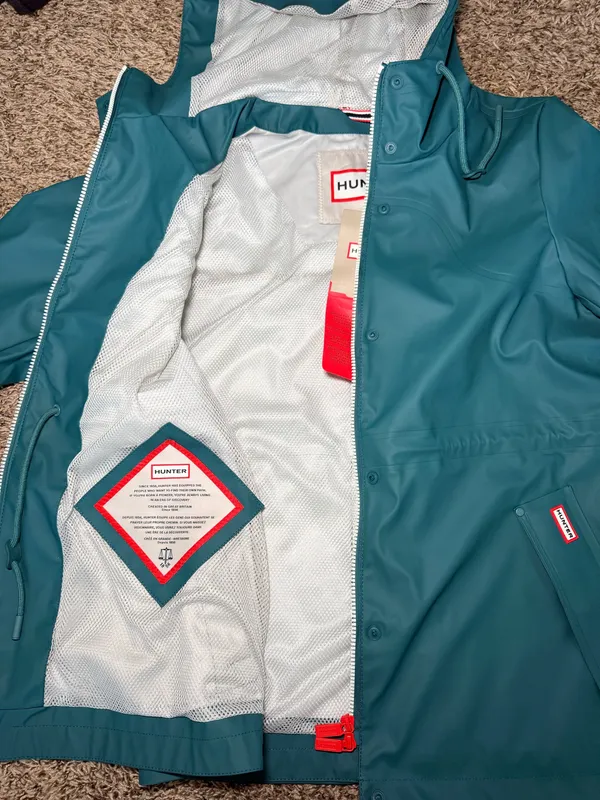 Green Hunter Rain Jacket - Image 4
