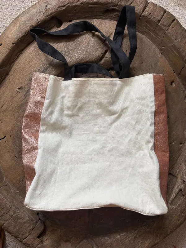 Marc Jacobs Daisy cotton canvas tote bag 12 x 12 x 4 inches - Image 2