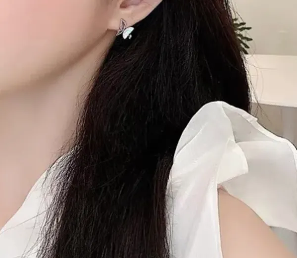 Embark on a whimsical journey with our Pairs Fairy Style Sweet Start Earrings. - Image 2