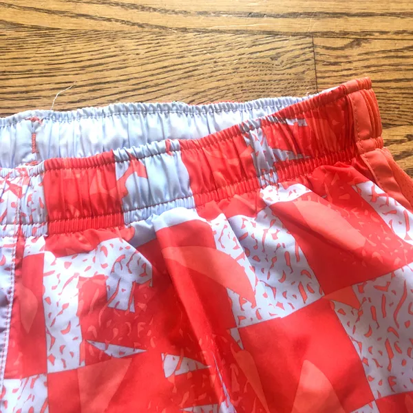 Nike Tempo Running Shorts Orange Blue - Image 3