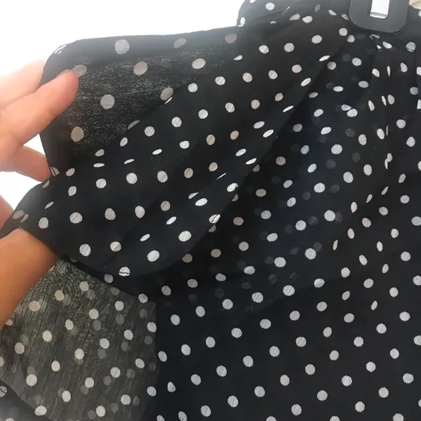CNY Polka Dot shorts SZ L - Image 5