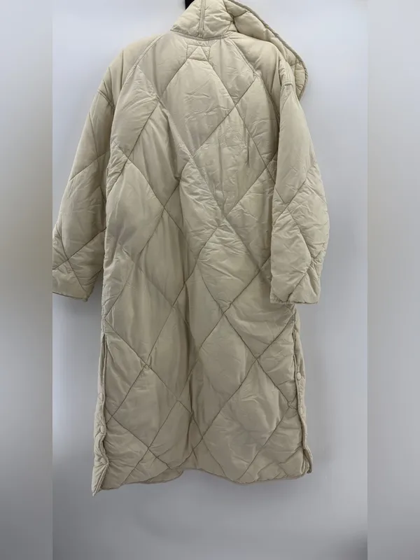 Free People Joanna Maxi Puffer Jacket Almond Milk - Image 7
