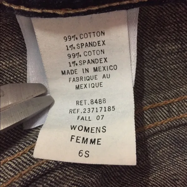 Eddie Bauer Jeans Womens 6S Short Used - Image 8