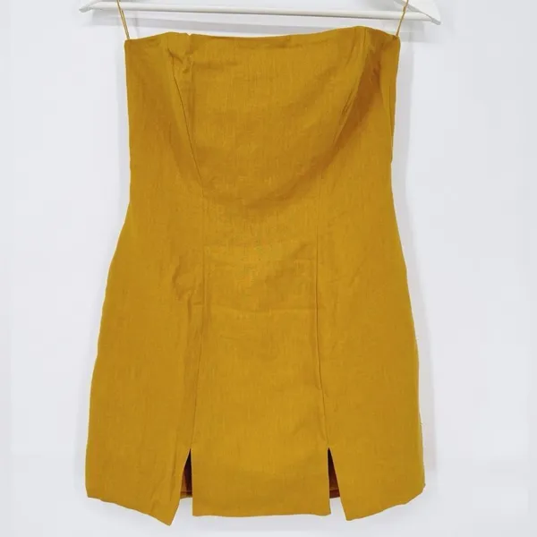 Free People‎ Rumer Harper Linen Mini Dress XS NWT - Image 2
