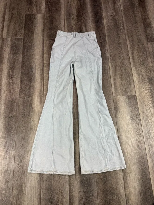 Free People Light Wash Florence Flare Jeans - Image 15