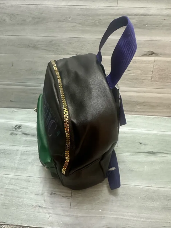 Disney 'Wicked Make Your Own Magic' Black & Green Mini Backpack - Image 4