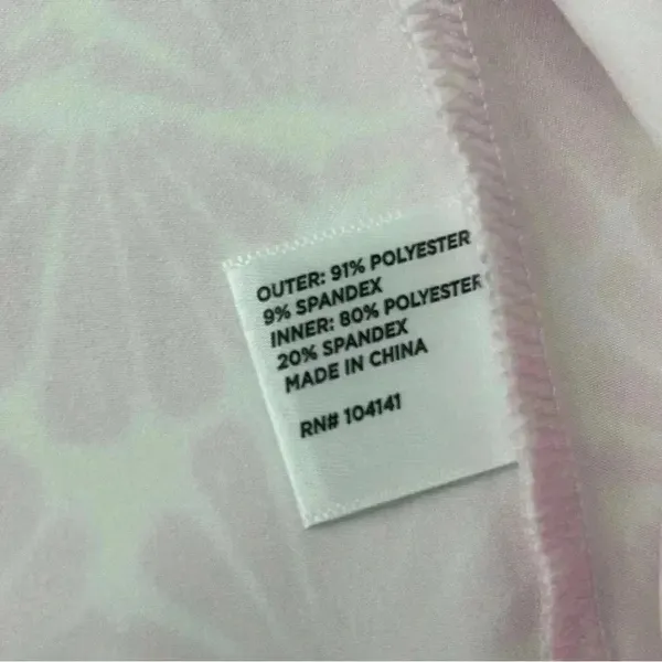 Lady Hagen Women’s XXL Skort Pink Seashell Print Golf Tennis Side Pleat NWT - Image 9