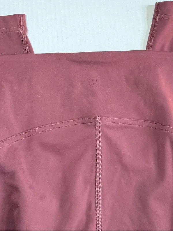 Lululemon InStill High Rise Tight Leggings 25" in Smoky Red - Image 2