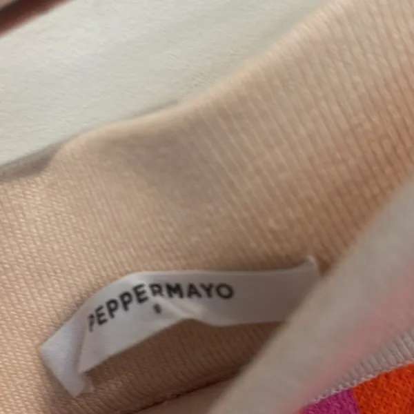 Flower Market Knit Mini Skirt - Orange Mod Floral × PepperMayo - Image 7