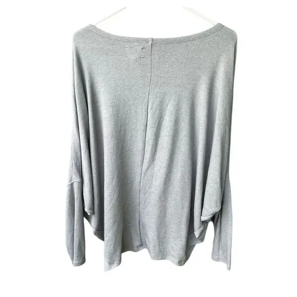 Lands End size L dolman sleeves sweater. Neutral Light grey - Image 2