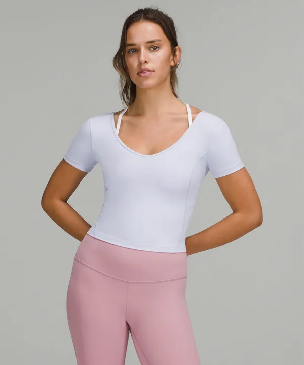Lululemon Align T-Shirt 6 Powder Blue - Image 2