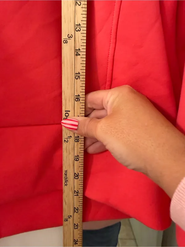 Talbots Women’s Coral Funnel Neck Sweatshirt - Image 7