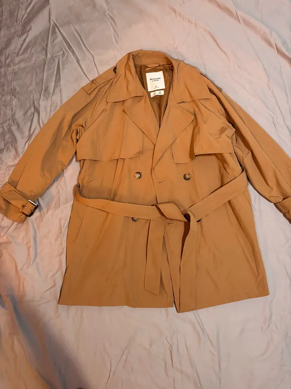 Abercrombie & Fitch All Weather Trench Coat - Image 2