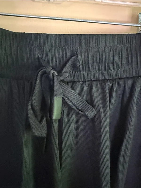 JoyLab Black Athletic Drawstring Layered Shorts - Image 5