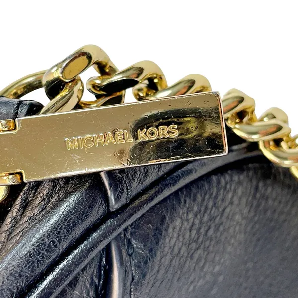 Michael Kors Ginny Black Studded Messenger Bag Crossbody Shoulder AQ-1608 H16 - Image 6