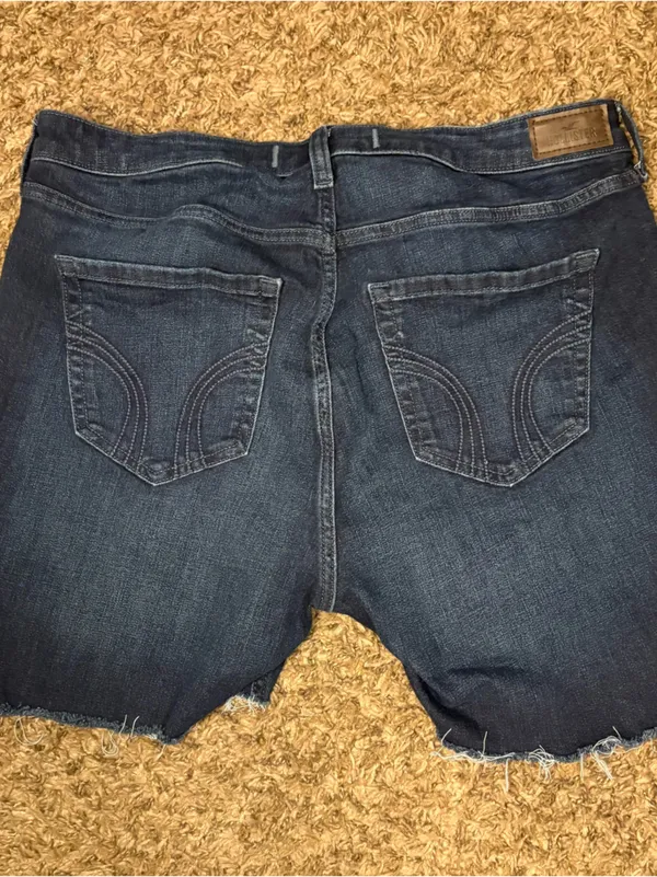 Hollister Curvy High-Rise Super Skinny Jeans Size 16R W33 Dark Wash - Image 5