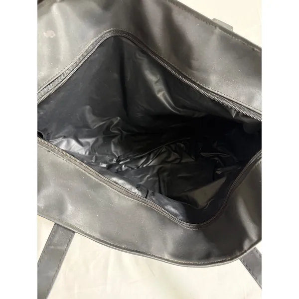 Avanti Women Black Nylon Multi-Pocket Tote Bag Shoulder Carryall Work Travel - Image 9