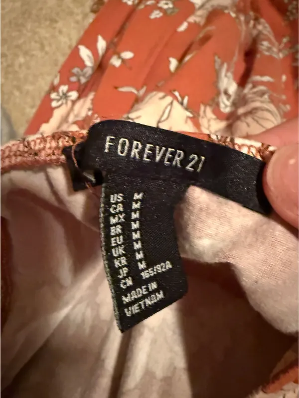 Forever 21 rose dress  - Image 3