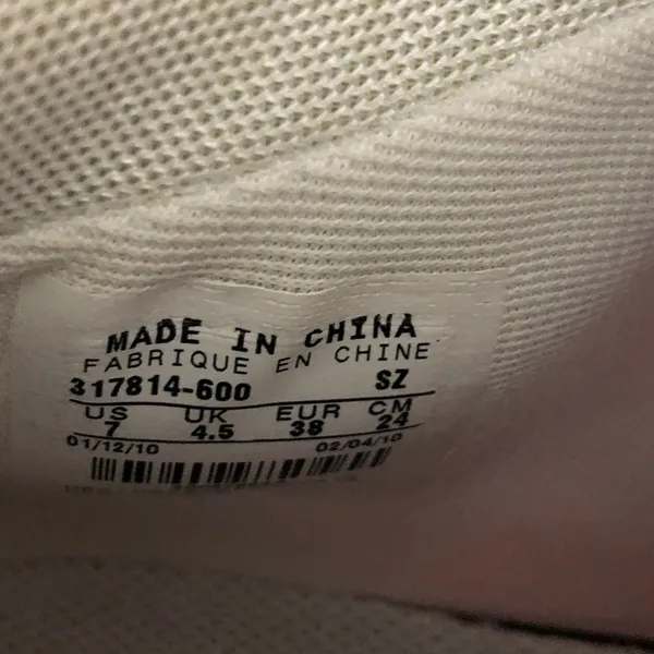 Nike Dunk High‎ Premium Pink Flash Metallic Shoes - Image 4