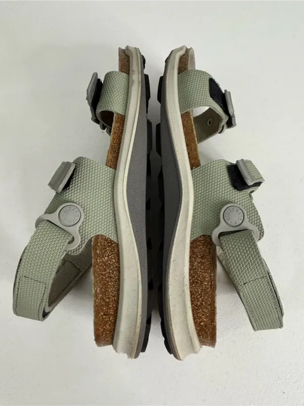 Birkenstock Kalahari Birko-Flor Futura Khaki Sandals Size 40 US 9-9.5 - Image 6