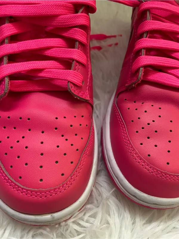 Nike Dunk Women’s Hot Pink Low-Top Sneakers.Size-7 - Image 9