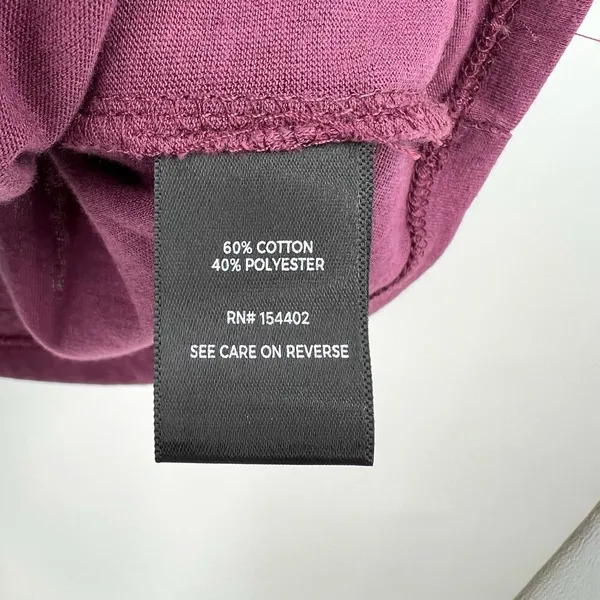 NEW Torrid Classic Fit Cotton Crew Neck Slasher knit purple Tee plus size 2X - Image 10
